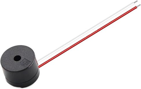 10PCS 12085 16R Passive Buzzer with Wire AC 12MMx8.5MM Resistance in Common Use Mini Piezo Buzzers in Saudi Arabia