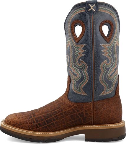 Twisted X Men's 12" Square Toe Horseman Boot - Casual Western Boots for Men in Saudi Arabia