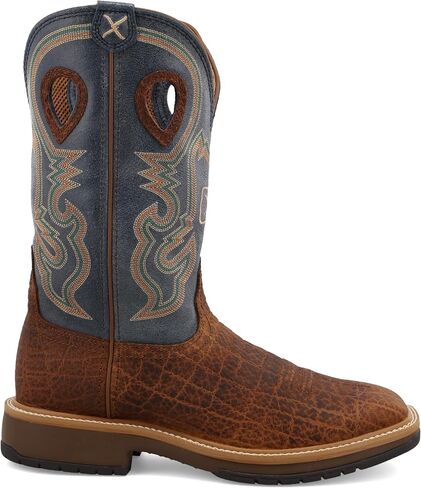 Twisted X Men's 12" Square Toe Horseman Boot - Casual Western Boots for Men in Saudi Arabia