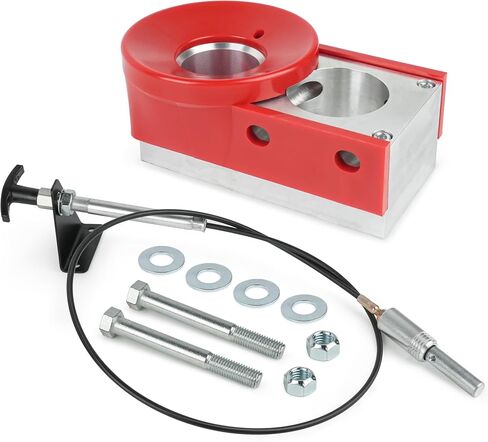 Ultimate Connection King Pin Coupler Complete Assembly with Funnel (Rectangle) 3246 for Andersen Hitches (Rectangle Block, Bolts and Hardware, Latch Cable) in Saudi Arabia