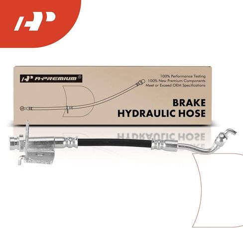 A-Premium Rear Driver Outer Brake Hydraulic Hose Compatible with Select Hyundai Models - Accent 2012 2013 2014 2015 2016 2017 - Replace# 587371R300 in Saudi Arabia