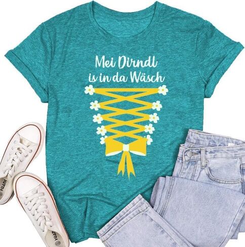 Women's Oktoberfest Shirt German Bavarian Octoberfest Festival T-Shirts in Saudi Arabia