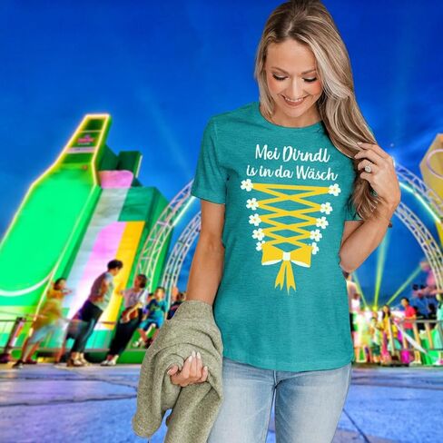 Women's Oktoberfest Shirt German Bavarian Octoberfest Festival T-Shirts in Saudi Arabia