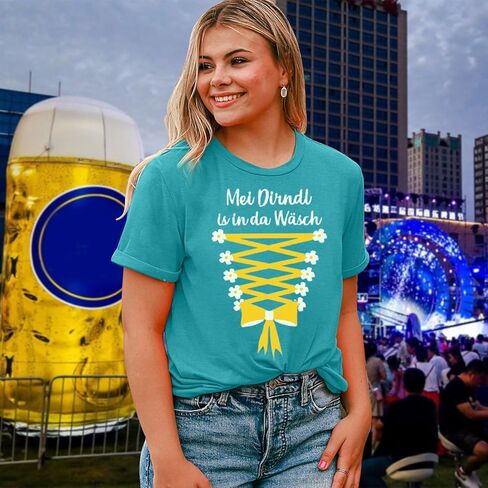 Women's Oktoberfest Shirt German Bavarian Octoberfest Festival T-Shirts in Saudi Arabia