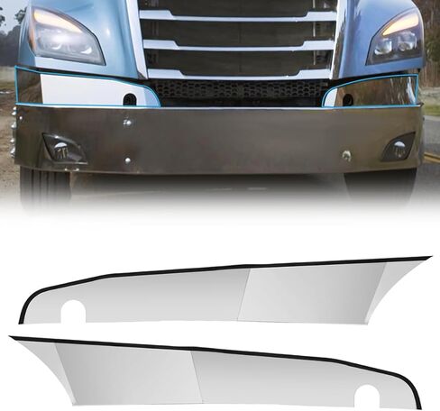 الكروم المصد الأمامي ركن الكسوة سائق الجانب الأيسر صالح ل Freightliner Cascadia 2008-2017 in Kuwait