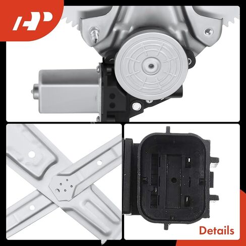 منظم نوافذ كهربائي ممتاز مع محرك متوافق مع Nissan NV1500 NV2500 NV3500 2012-2021 جانب السائق الأيسر الأمامي in Saudi Arabia