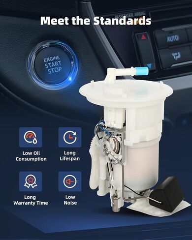 ECCPP Fuel Pump Replacement SP4030M Compatible with Mitsubishi Galant 2005 L4 2.4L in Saudi Arabia