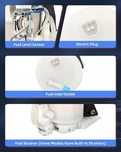 ECCPP Fuel Pump Replacement SP4030M Compatible with Mitsubishi Galant 2005 L4 2.4L in Saudi Arabia