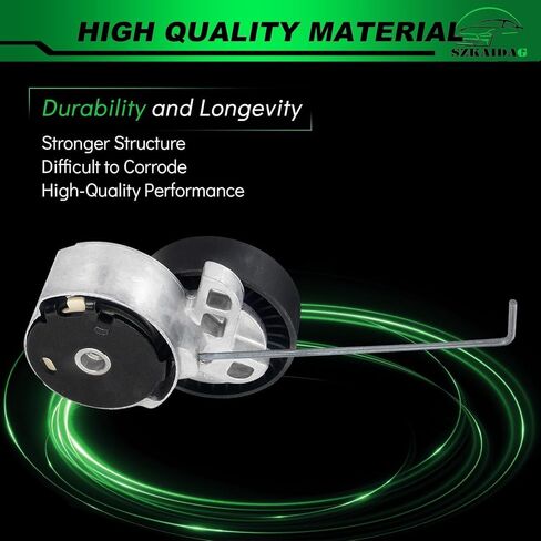 Belt Tensioner Assembly with Pulley for:-Volvo S60 2011-2016 S80 2008-2015 V60 V70 XC60 XC70 XC90 2007-2008 3.0L 3.2L for:-Land Rover LR2 2008 Belt Tensioner OE#30777695 31401286 89696 38495 in Saudi Arabia