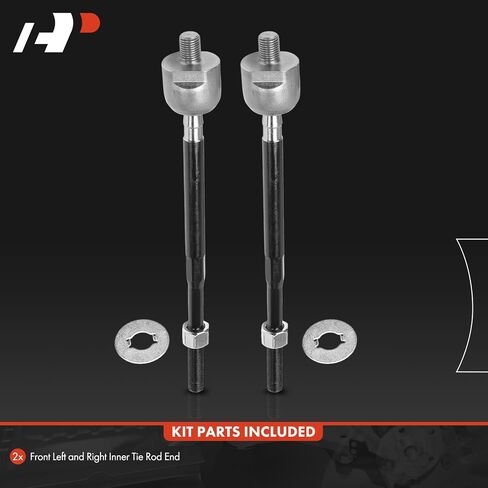 A-Premium 2 x Front Inner or Rear Inner Tie Rod Ends, Compatible with Nissan Sentra 1984-1990, 240SX 1991-1993, 300ZX 1990-1993, Pulsar NX 1985-1986 & Infiniti J30 1993-1997, Q45 1990-1996 in Saudi Arabia
