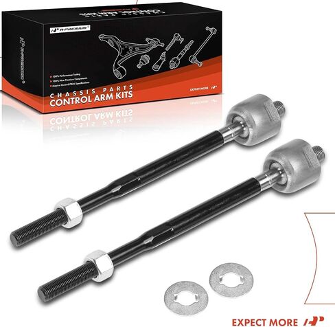 A-Premium 2 x Front Inner or Rear Inner Tie Rod Ends, Compatible with Nissan Sentra 1984-1990, 240SX 1991-1993, 300ZX 1990-1993, Pulsar NX 1985-1986 & Infiniti J30 1993-1997, Q45 1990-1996 in Saudi Arabia