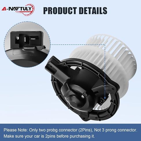 AC Blower Motor Fan Replacement Fits for 2004-2006 Scion xA xB L4 1.5L, 2003-2005 Toyota Echo L4 1.5L, Front HVAC Plastic Heater Blower Motor, 700172, 8710352080 in Saudi Arabia