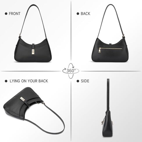 APHISON Shoulder Bag for Women Trendy, Vegan Leather Hobo Purses and Handbags with Adjustable Strap in Kuwait