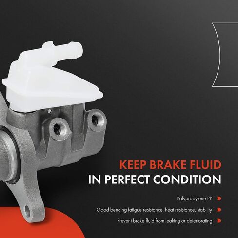 A-Premium Brake Master Cylinder with Reservoir and Cap Compatible with Infiniti Vehicles - QX60 2014-2017, JX35 2013, Pathfinder 2013-2018 in Saudi Arabia