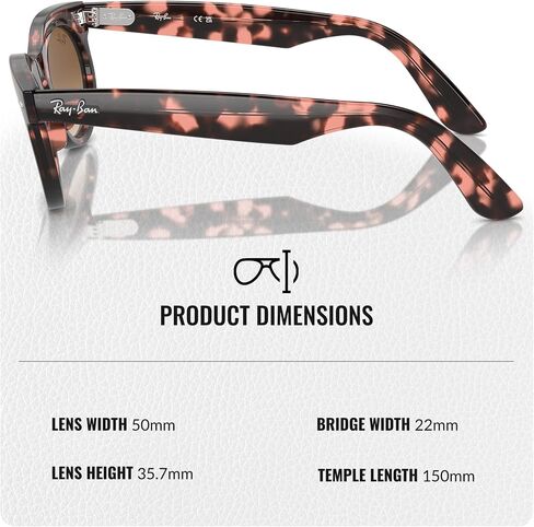 نظارات شمسية راي بان RB2242 WAYFARER بيضاوية الشكل للرجال والنساء مع مجموعة نظارات RAYBAN الرسمية in Kuwait
