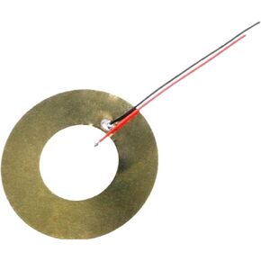 20PCS Piezoelectric Ceramic Wafer Plate Dia 35MM 50MM Piezo Buzzer Copper Sheet with Copper Wire, for Speaker(Wire-buzzer-50mm) in Saudi Arabia
