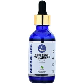 قنب نانو قابل للذوبان في الماء - قطرات فائقة السرعة للحصول على أقصى النتائج - درجة علمية، أسرع 3 مرات، امتصاص 9 مرات، مستخلص على البارد - نكهة النعناع. (500 ملغ) in Kuwait