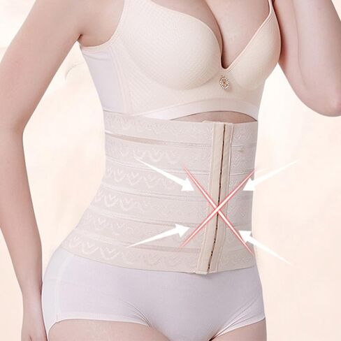 Waist Trainer Slimming Belt - Shaping Corset for Women, Nylon Tummy Sheath, Effective Belly Belt for Abdomen Shaping in Saudi Arabia