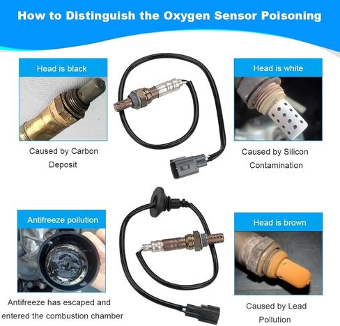 JDMON 2PCS Oxygen O2 Sensor Upstream Downstream Replacement for 2004-2006 Scion XA, XB, XD I4 1.5L, Toyota Camry 3.0L, Matrix, Prius, Yaris Compatible with 250-24298, 250-24489 in Saudi Arabia