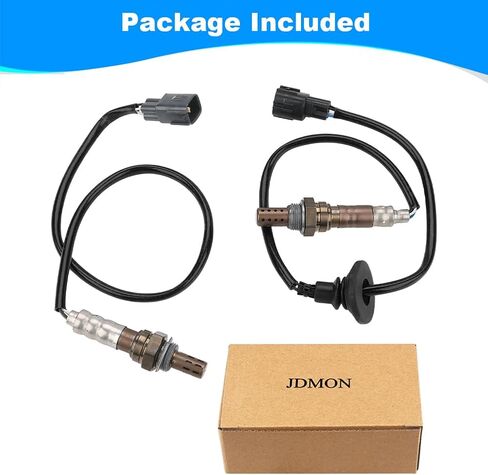 JDMON 2PCS Oxygen O2 Sensor Upstream Downstream Replacement for 2004-2006 Scion XA, XB, XD I4 1.5L, Toyota Camry 3.0L, Matrix, Prius, Yaris Compatible with 250-24298, 250-24489 in Saudi Arabia