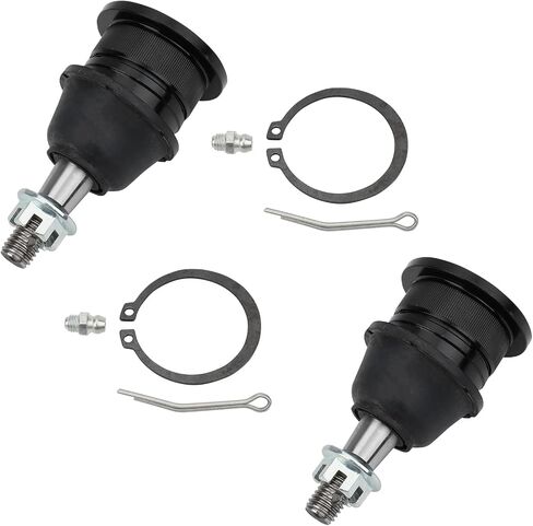 IRONTEK 4pcs K6540 K6539 Front Lower and Upper Ball Joints Fit for Chevrolet Silverado 1500 1999 2000 2001 2002 2003 2004 2005 2006, for GMC Sierra 1500 1999 2000 2001 2002 2003 2004 2005 2006 in Saudi Arabia