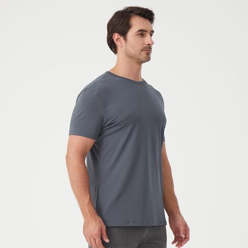 netdraw Men's Ultra-Soft Modal Cotton T-Shirt Casual Basic Short Sleeve Lounge Dressy Tee in Saudi Arabia