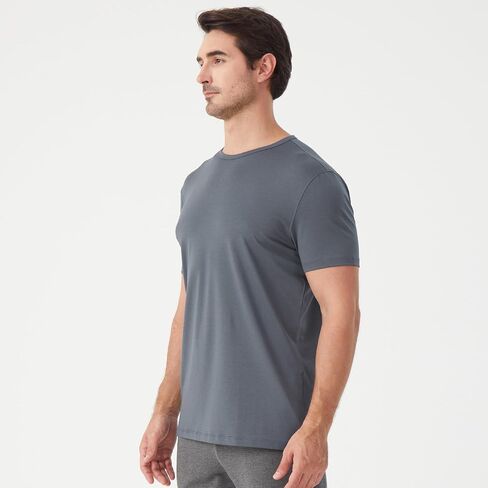 netdraw Men's Ultra-Soft Modal Cotton T-Shirt Casual Basic Short Sleeve Lounge Dressy Tee in Saudi Arabia