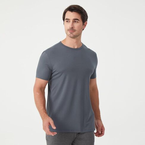 netdraw Men's Ultra-Soft Modal Cotton T-Shirt Casual Basic Short Sleeve Lounge Dressy Tee in Saudi Arabia
