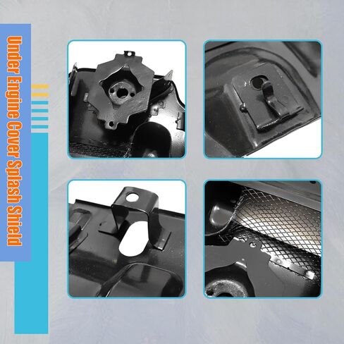 XQSMWF Black Engine Under Splash Shield Cover Compatible with Toyota 4Runner Lexus GX470 2003-2009 for Toyota FJ Cruiser 2007 2008 2009 51405-35101, 5140535101 Under Engine Cover Splash Shield in Saudi Arabia