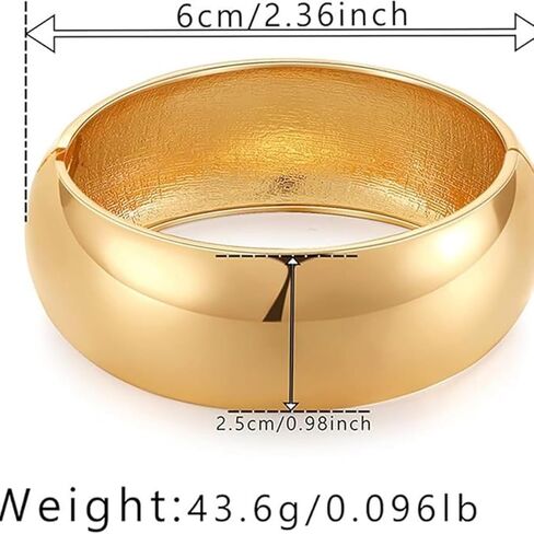 Gold/Silver Cuff Bangle Bracelets For Women Chunky Waterdrop Twisted Hinged Bangle Bracelets Minimalist Arm Cuff Bracelet Jewelry Gifts in Saudi Arabia