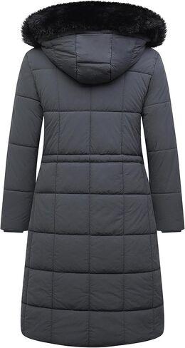 GOLDLADIES Women's Winter Coat Long Waterproof Parka - Warm Snow Winter Jacket for Women, Cold Weather Outerwear in Saudi Arabia