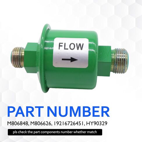 AM120916 Transmission Oil Filter Compatible with John Deere 240 245 260 285 320 GX 325 335 345 355 F 710 725 735 Replacement for M806626 in Saudi Arabia