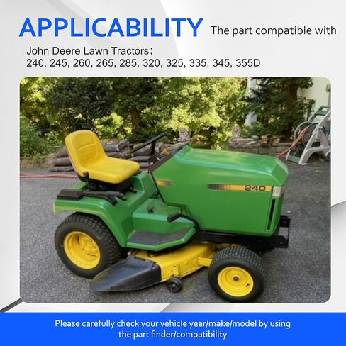 AM120916 Transmission Oil Filter Compatible with John Deere 240 245 260 285 320 GX 325 335 345 355 F 710 725 735 Replacement for M806626 in Saudi Arabia