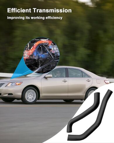 خرطوم المبرد السفلي العلوي مناسب لسيارة Toyota Camry 2002-2006 Solara 4cyl Radiator 2004-2008، مجموعة خرطوم خزان سائل تبريد المحرك استبدال 16571-28080 16572-28080 1657228080 165710H020 165720H020 in Saudi Arabia