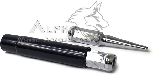 32 Chrome Spike Lug Nuts 3/4" Hex M14x1.5 Fits Ram 2500 3500 Heavy Duty + Key in Saudi Arabia