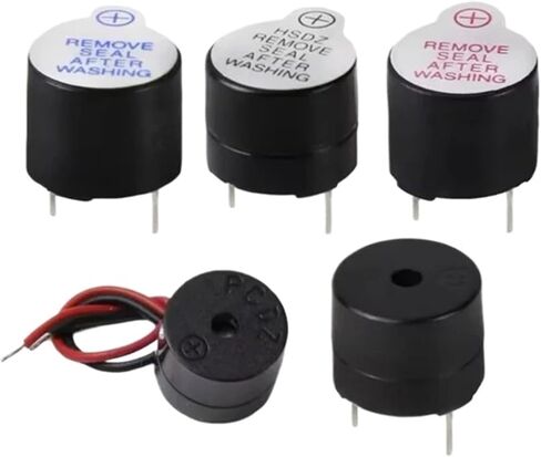 10PCS Active Buzzer 3V/5V/12V/16R TMB12A03 TMB12A05 TMB12A12 Magnetic Long Continous Beep Tone 12095 12 * 9.5mm Mini Speaker(Active Buzzer 3V) in Saudi Arabia
