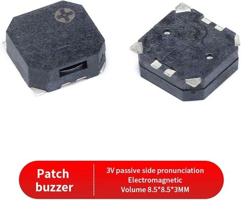 5 قطعة SMD الطنان 5020 7525 8530 9650 3V 3.6V 5V المغناطيسي الصغير النشط السلبي بيزو الطنانة مكبر الصوت (MLT-9650-5V-active) in Saudi Arabia