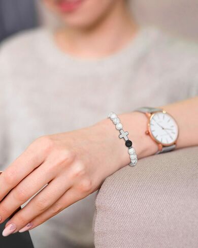 Christian Gifts Religious Bracelet for Her, Cross Bracelet Inspirational Gifts for Daughter Sister Friends Birthday Christmas Communion in Saudi Arabia