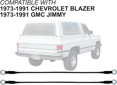 APA Replacement 22'' Tailgate Cable for 1973-1991 Blazer Jimmy Pair Passenger and Driver Side 6274850 GM1918100 in Kuwait