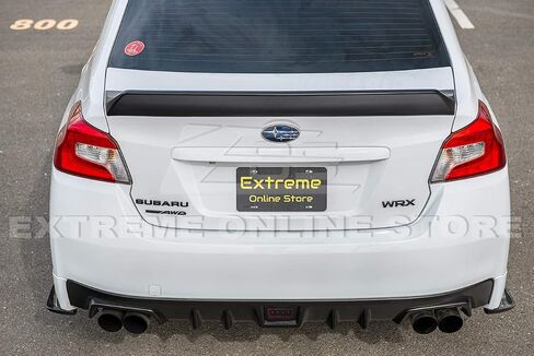 Extreme Online Store Replacement for 2015-2021 WRX STi Models | Rocket Bunny Duckbill Style Rear Trunk Lid Wing Spoiler (ABS Plastic - Primer Black) in Saudi Arabia