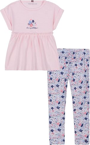 Tommy Hilfiger girls 2pc Tunic Legging Set in Saudi Arabia