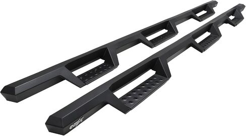 Westin 56-534775 HDX عجلة قطرة إلى عجلة Nerf Bars تناسب 2020-2025 Silverado Sierra 2500 3500 Crew Cab 8' Bed محكم زوج أسود in Saudi Arabia