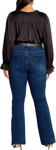 City Chic Women's Plus Size Jean - Asha Letitia in Saudi Arabia