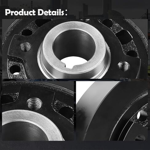 594-236 Engine Harmonic Balancer Pulley - SOHC V6 4.0L - Compatible with Ford Mustang 05-10, Mountaineer & Explorer 03-10, Ranger 01-11, E-350 Super Duty 2001, Explorer Sport Trac, for# 2L2Z6B321AA in Saudi Arabia
