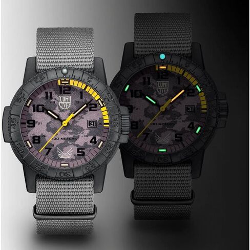 Luminox x Volition America Leatherback Sea Turtle Giant Watch | 44mm | 10 ATM | Grey & Black, XS.0321.BO.VOL in Saudi Arabia