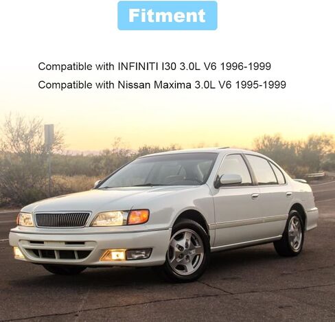 حزمة ملفات الإشعال JDMON 6 قطع وقابس شرارة متوافقة مع Infiniti I30 1996-1999، Nissan Maxima 1995-1999 3.0L V6 لاستبدال UF138 7090 2244831416 2244831U05 2244831U06 2244831U15 2244831U16 in Saudi Arabia