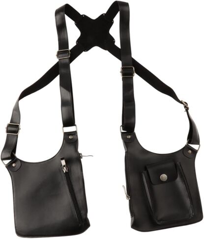 Colaxi Double Shoulder Armpit Bag Underarm Bag for Running Cosplay Role Playing Outdoor in Saudi Arabia