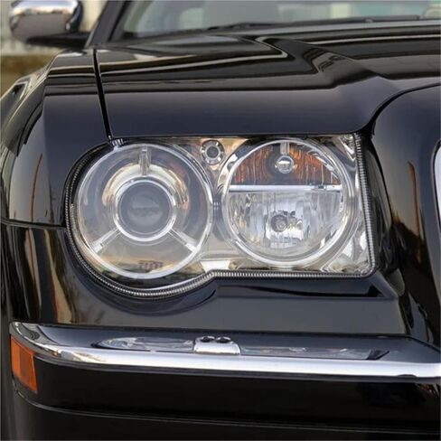 Compatible for Chrysler 300C 2003-2010 Headlight Transparent Cover Headlamp Shell Mask Car Accessories(Right) in Saudi Arabia