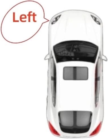 AAAQMGIH Car Gadget Replace A Transparent PC Lights Shell Headlight Housing Compatible for Land Rover Discovery Sport 2015 2016 2017 2018(Left) in Kuwait