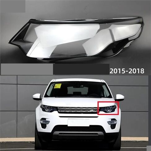 AAAQMGIH Car Gadget Replace A Transparent PC Lights Shell Headlight Housing Compatible for Land Rover Discovery Sport 2015 2016 2017 2018(Left) in Kuwait